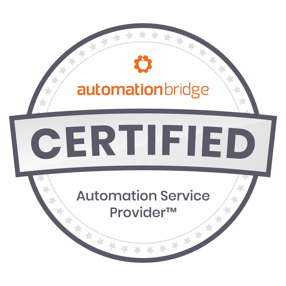 Certified Automation Service Provider ASP Badge