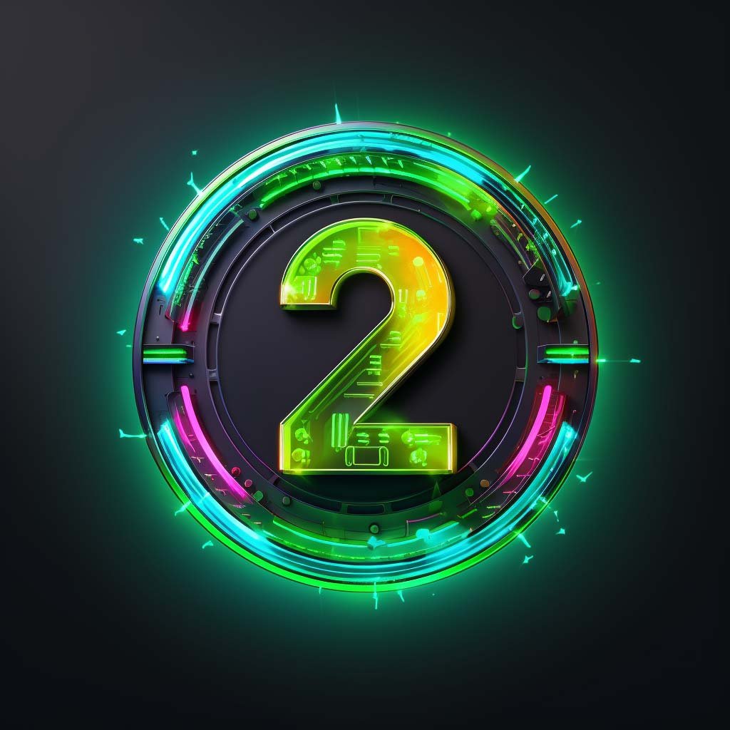 Zero2Webmaster Midjourney Round Emblem Logo Art 2 2