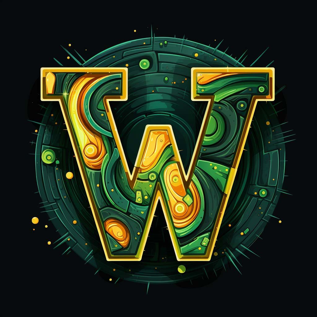 Zero2Webmaster Midjourney Round Emblem Logo Art W 1